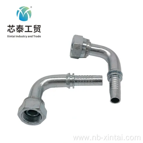 SS crimped high pressure stainless steel hose connector